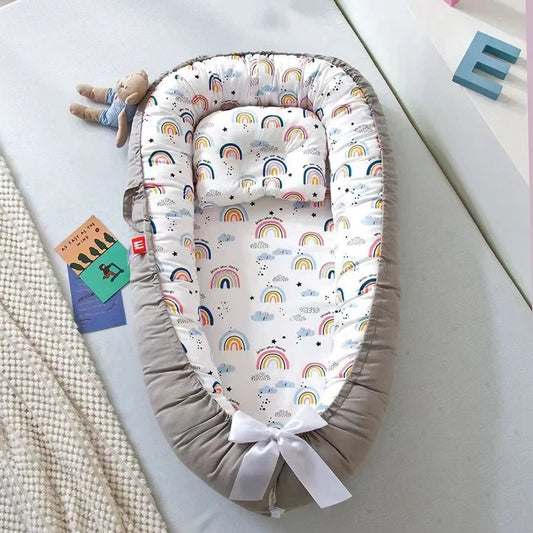 Berceau Bébé - NidPortableBébé™ - Arc En Ciel - Doux comme bébé