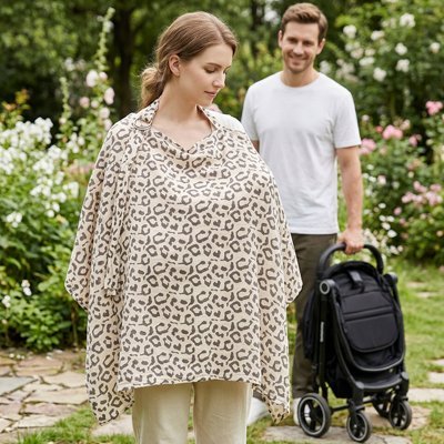 Cape d'allaitement | Discrétion Confort - Doux comme bébé