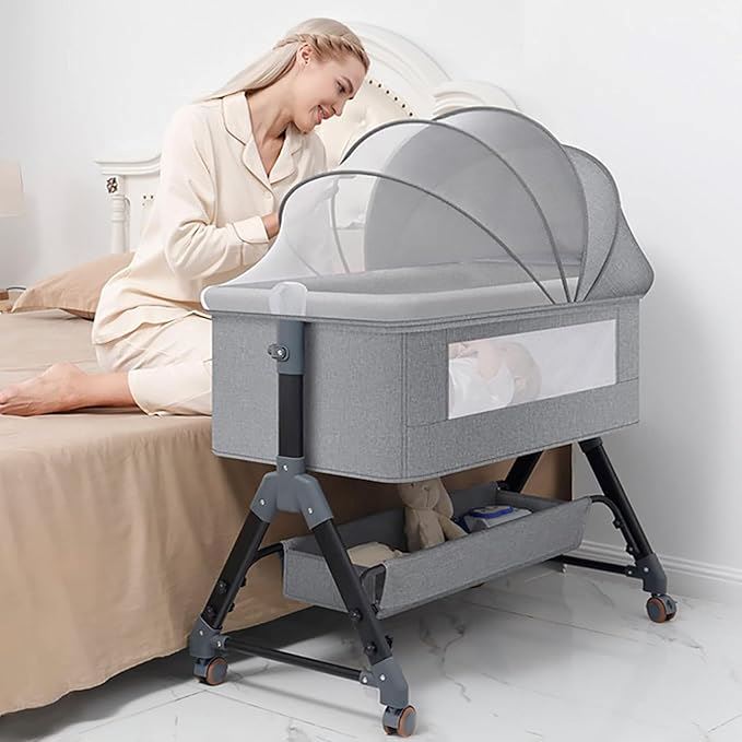 Lit Cododo - BabyBedMobile™ - Gris - Doux comme bébé