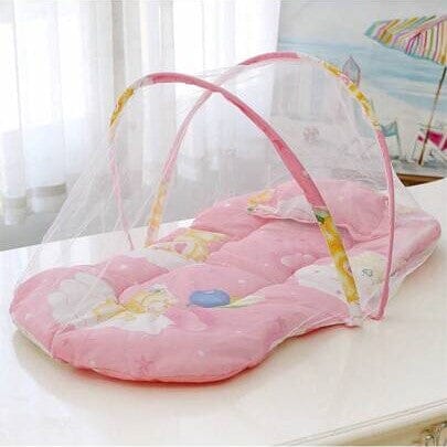 Moustiquaire Lit Bébé - SleepNest™ - Rose - Doux comme bébé