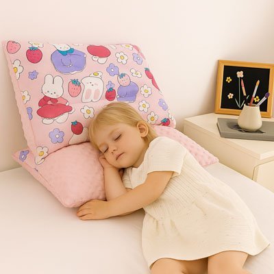 Oreiller enfant | Ergonomique hypoallergénique - Doux comme bébé