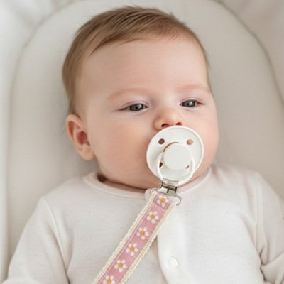 Attache tétine | Élégance Sécurisée - Doux comme bébé