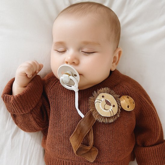 Attache tétine | Élégante Secure - Doux comme bébé