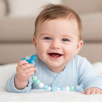 Attache tétine | Hygiénique - Doux comme bébé