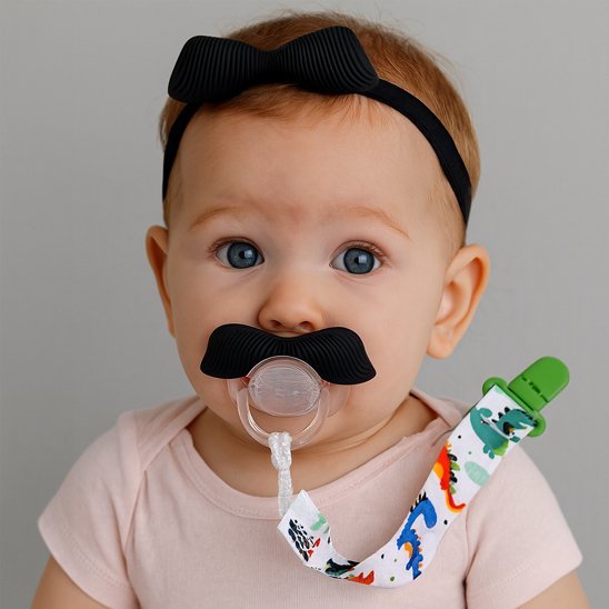 Attache tétine | Sécuri - Stylé - Doux comme bébé