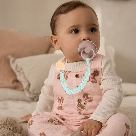 Attache tétine | SécuriBébé - Doux comme bébé