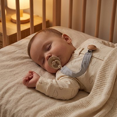 Attache tetine | Sécurisée et Pratique - Doux comme bébé