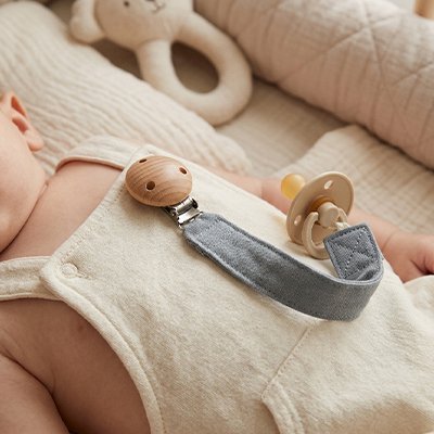 Attache tetine | Sécurisée et Pratique - Doux comme bébé
