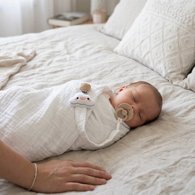 Attache tétine | Sécurisée et Pratique - Doux comme bébé