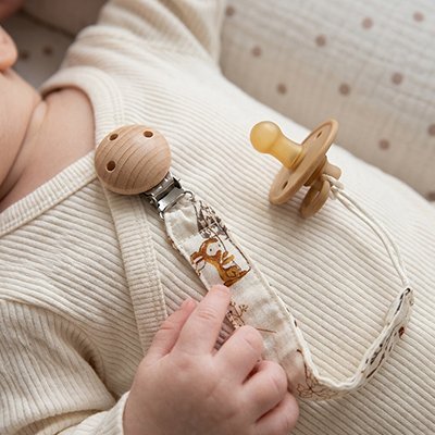 Attache tétine | Sécurisée et Tendance - Doux comme bébé