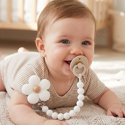 Attache tetine | Sécurisée Pratique - Doux comme bébé
