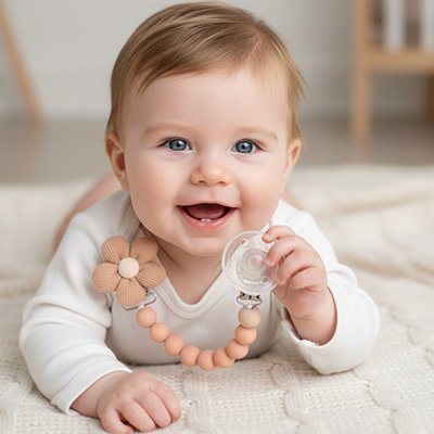 Attache tetine | Sécurisée Pratique - Doux comme bébé