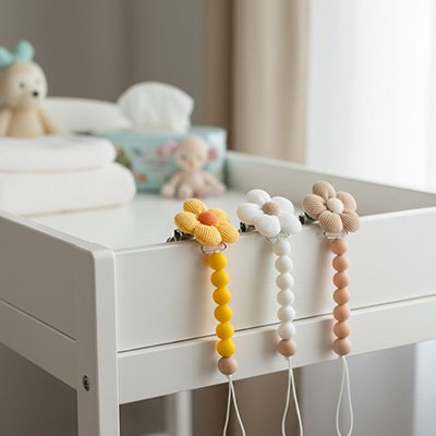 Attache tetine | Sécurisée Pratique - Doux comme bébé