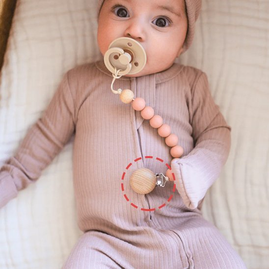 Attache tetine | SecuriStyle - Doux comme bébé