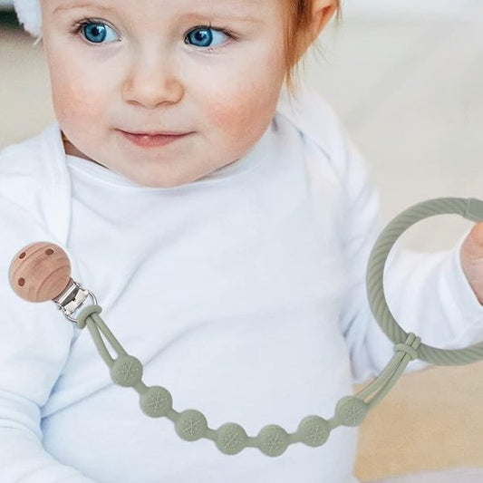 Attache tétine | Sécurité Stylée - Doux comme bébé