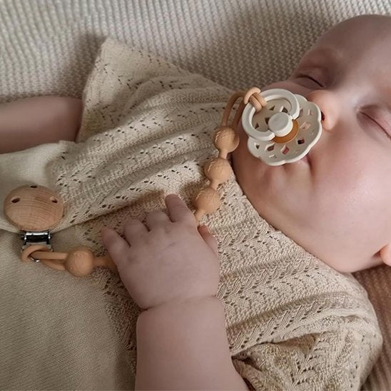 Attache tétine | Sécurité Stylée - Doux comme bébé