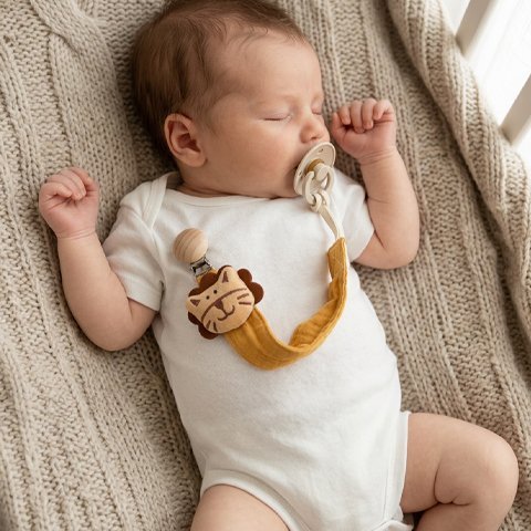 Attache tetine | Tendance Sécurisée - Doux comme bébé