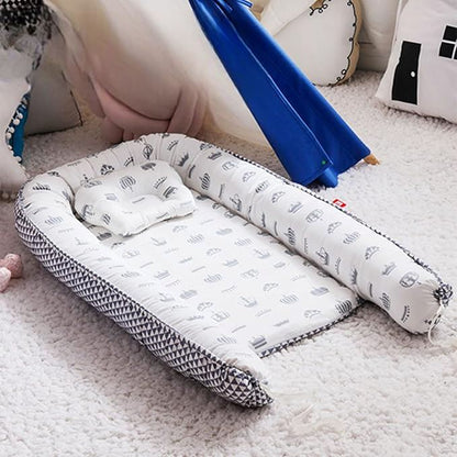 Berceau Bébé - NidPortableBébé™ - Couronne - Doux comme bébé