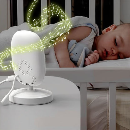 Caméra bébé | Vision HD Nocturne - Doux comme bébé