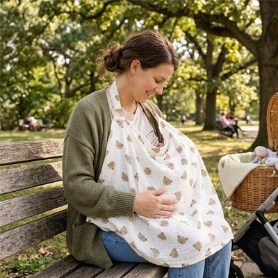 Cape d'allaitement | Confort Intime - Doux comme bébé