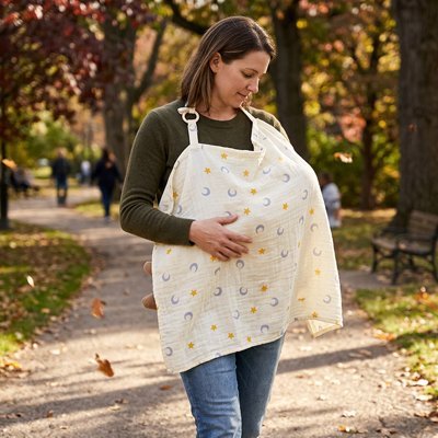Cape d'allaitement | Discrétion Confort - Doux comme bébé