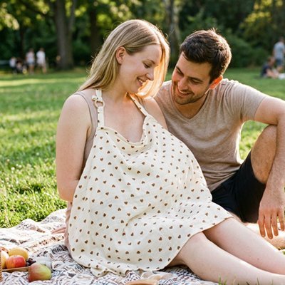 Cape d'allaitement | Discrétion Confort - Doux comme bébé