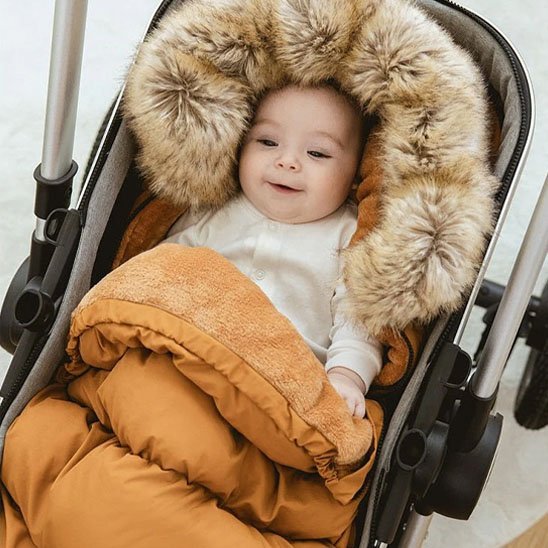 Chanceliere poussette | Ultra - Douce - Doux comme bébé