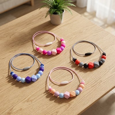 Collier d allaitement | Sensoriel Apaisant - Doux comme bébé
