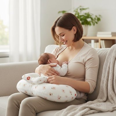 Coussin d'allaitement | Confort Ergonomique - Doux comme bébé