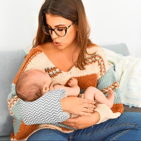 Coussin d'allaitement | Ergonomique - Doux comme bébé