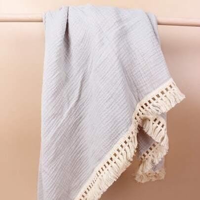 Couverture Bebe - BabyBlanket™ - Gris - Doux comme bébé