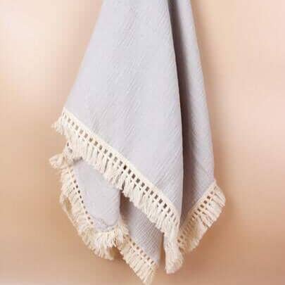 Couverture Bebe - BabyBlanket™ - Gris - Doux comme bébé