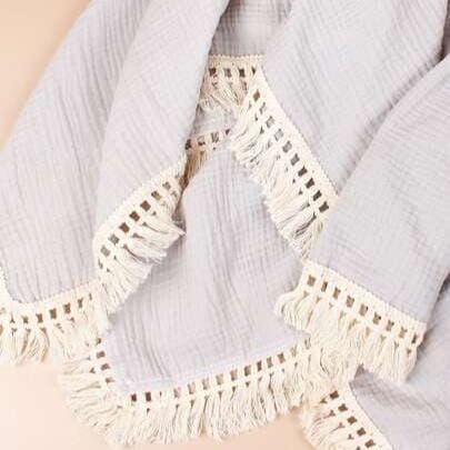 Couverture Bebe - BabyBlanket™ - Gris - Doux comme bébé