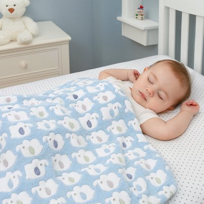 Couverture bebe | Coton Bio Doux - Doux comme bébé