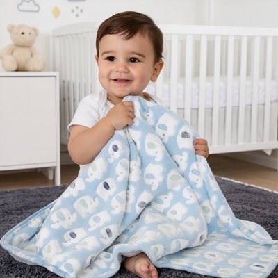 Couverture bebe | Coton Bio Doux - Doux comme bébé