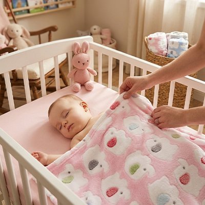 Couverture bébé | Douce et Sécurisante - Doux comme bébé