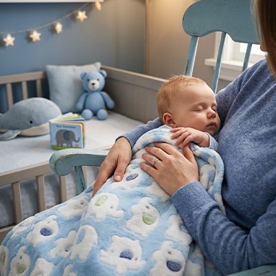 Couverture bébé | Douce et Sécurisante - Doux comme bébé