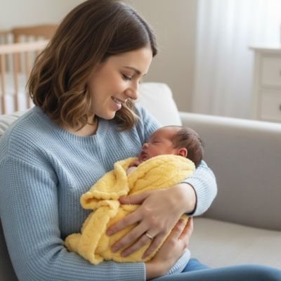 Couverture bébé | Douce Nuit - Doux comme bébé