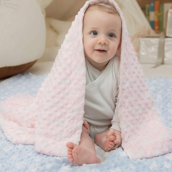Couverture bébé | Ultra - douce écologique hypoallergénique - Doux comme bébé