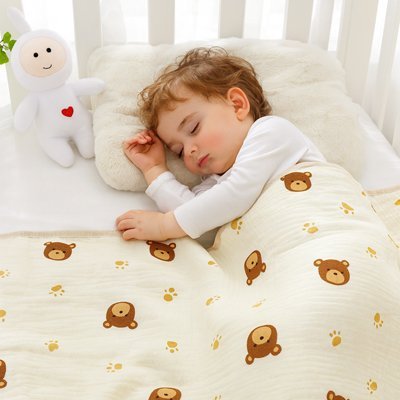 Couverture bébé | Ultra - douce en coton bio - Doux comme bébé