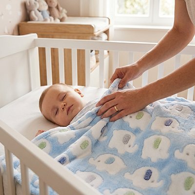 Couverture bébé | Ultra - douce et Chaude - Doux comme bébé