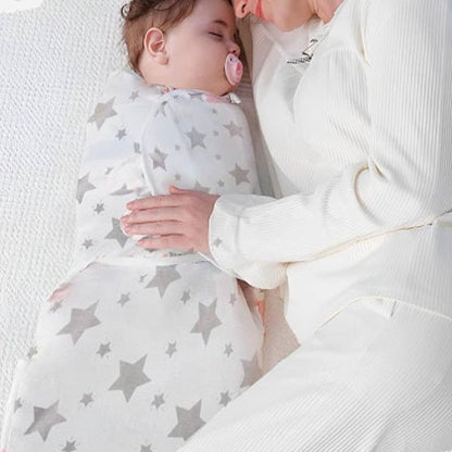 Couverture emmaillotage | 100% Coton Bio - Doux comme bébé