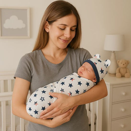 Couverture emmaillotage | CotonDoux - Doux comme bébé