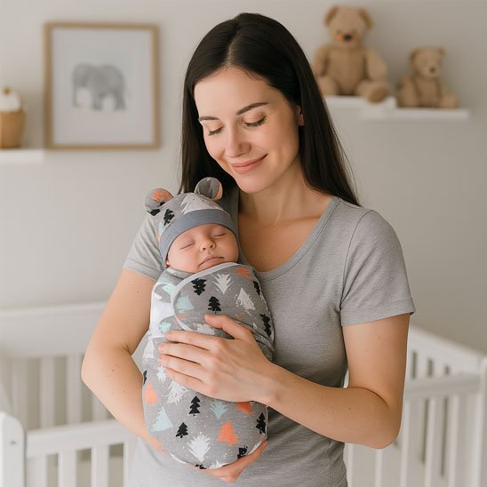 Couverture emmaillotage | CotonDoux - Doux comme bébé