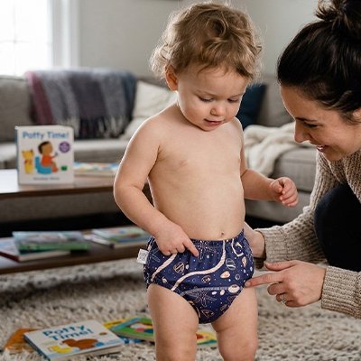 Culotte d'apprentissage | Confort Absorbant - Doux comme bébé