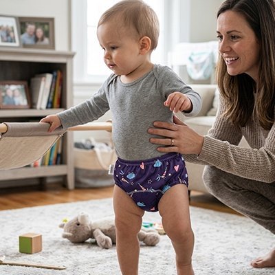 Culotte d'apprentissage | Confort Absorbant - Doux comme bébé