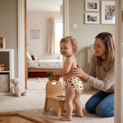 Culotte d'apprentissage | Ultra - absorbante lavable - Doux comme bébé