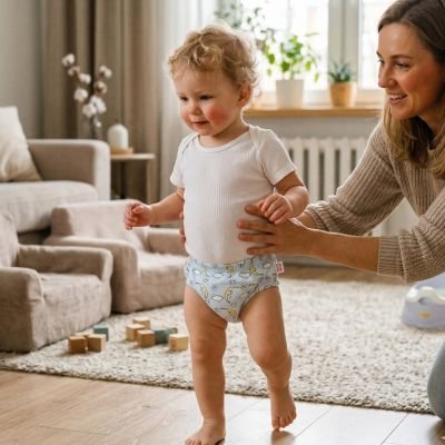 Culotte d'apprentissage | Ultra - absorbante lavable - Doux comme bébé
