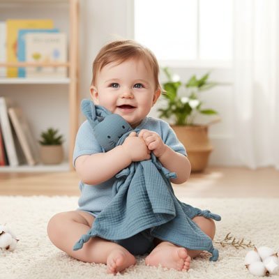 Doudou lapin fait main | Doux Rêves - Doux comme bébé