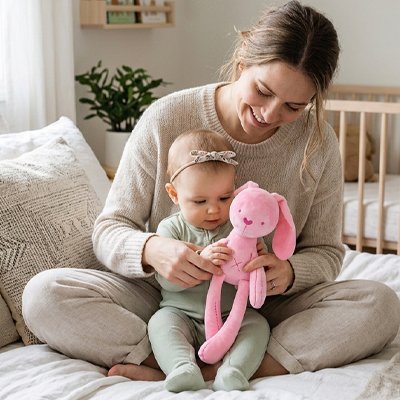 Doudou lapin | Ultra - doux - Doux comme bébé